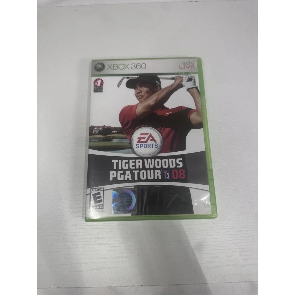 Tiger Woods PGA Tour 08 Microsoft Xbox 360 Complete With Manual
